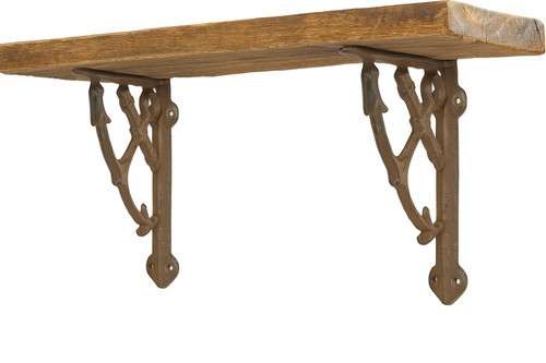 Pair cast iron ship anchor - ship,