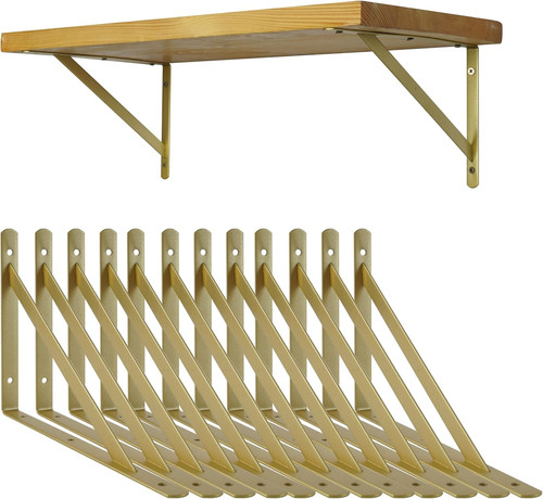 Shelf brackets gold - gold,