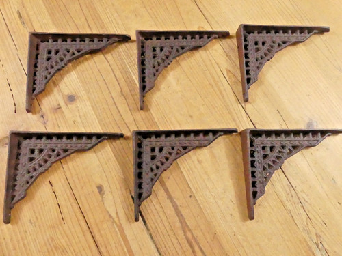 Antique style shelf brace - 6,